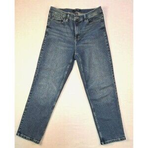 Calvin Klein Straight Leg Denim Dark Wash Pants Women's Size 8
